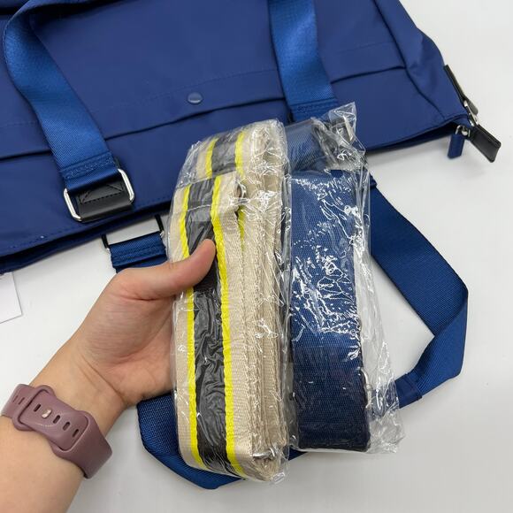 IHKWIP Cargo Catchall Tote with Two Crossbody Straps French Navy - Picture 14 of 15